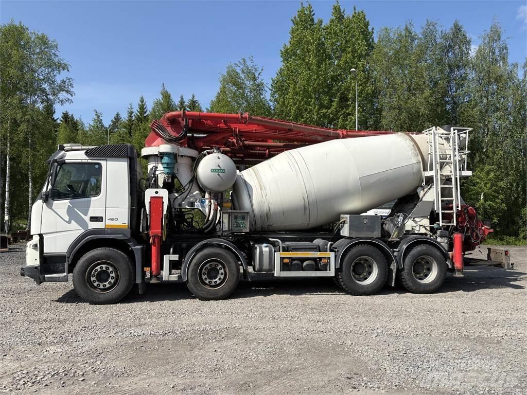Volvo FMX 460 8*4 混凝土車