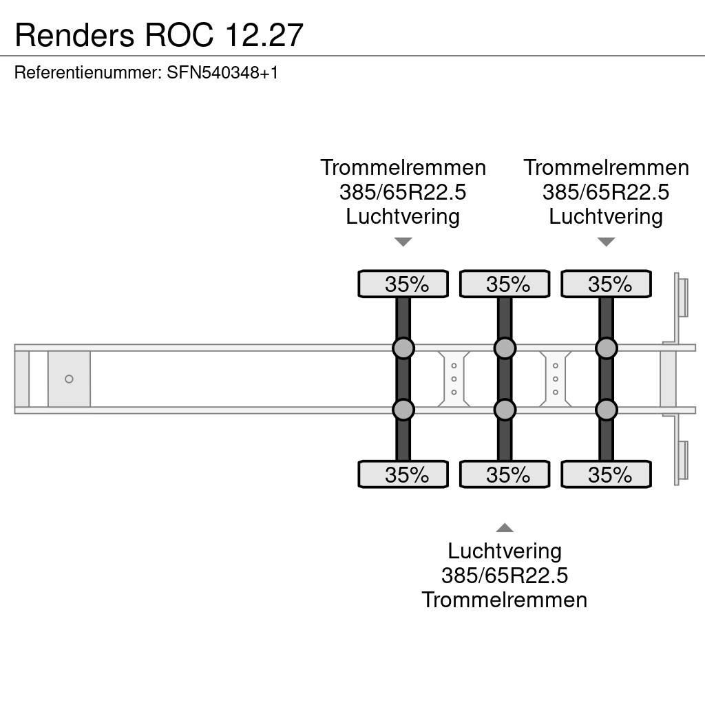 Renders ROC 12.27 平台/側卸半拖車