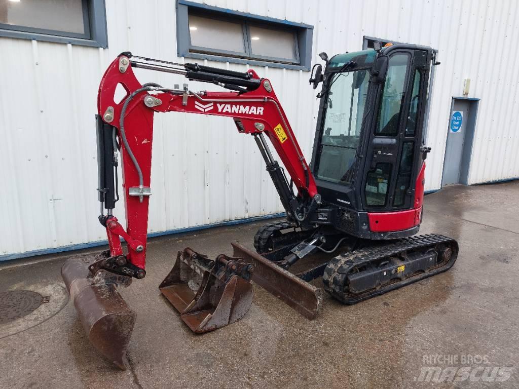 Yanmar Vio 26-6 小型挖土機/掘鑿機<7t(小型挖掘機)