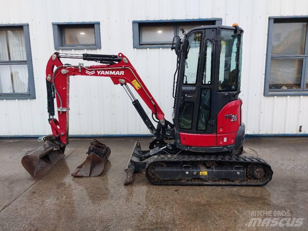 Yanmar Vio 26-6 小型挖土機/掘鑿機<7t(小型挖掘機)