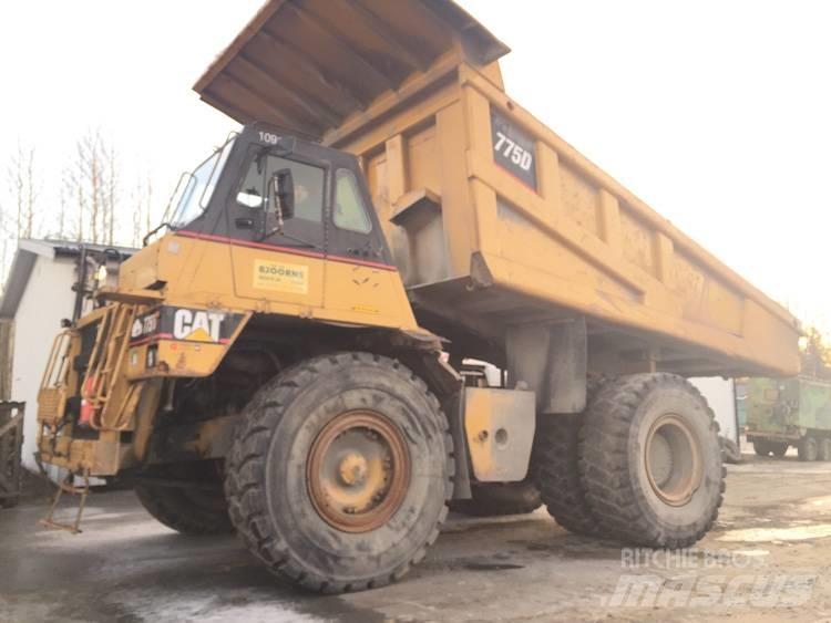 CAT 775 D 剛性傾卸卡車