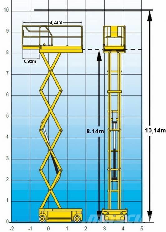 Haulotte Compact 10 剪式升降機