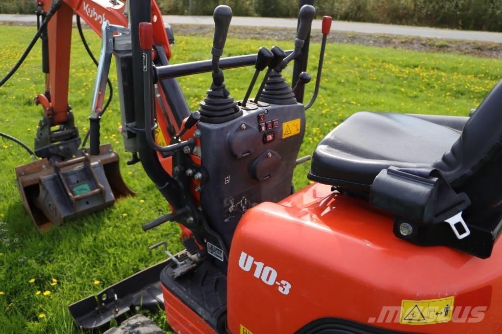 Kubota U10-3 小型挖土機/掘鑿機<7t(小型挖掘機)