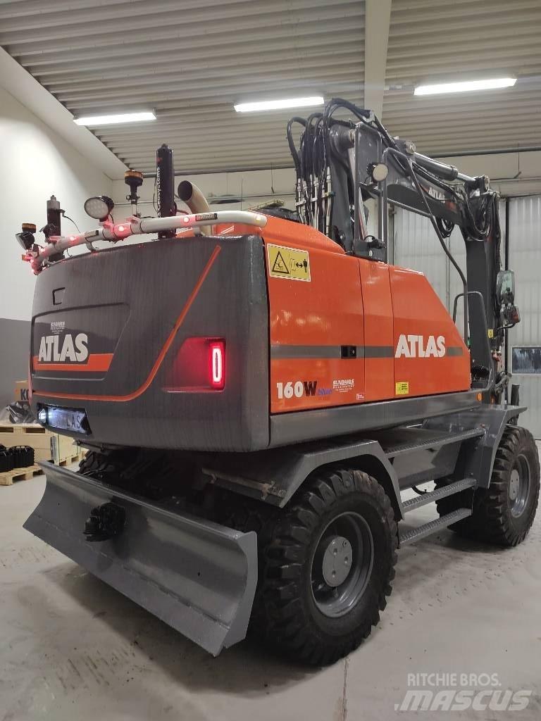 Atlas 160 W 旋轉式挖土機/掘鑿機/挖掘機