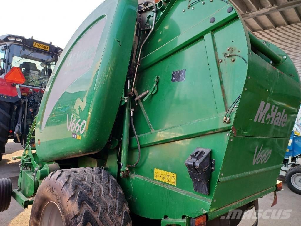 McHale V660 圓型牧草打包機