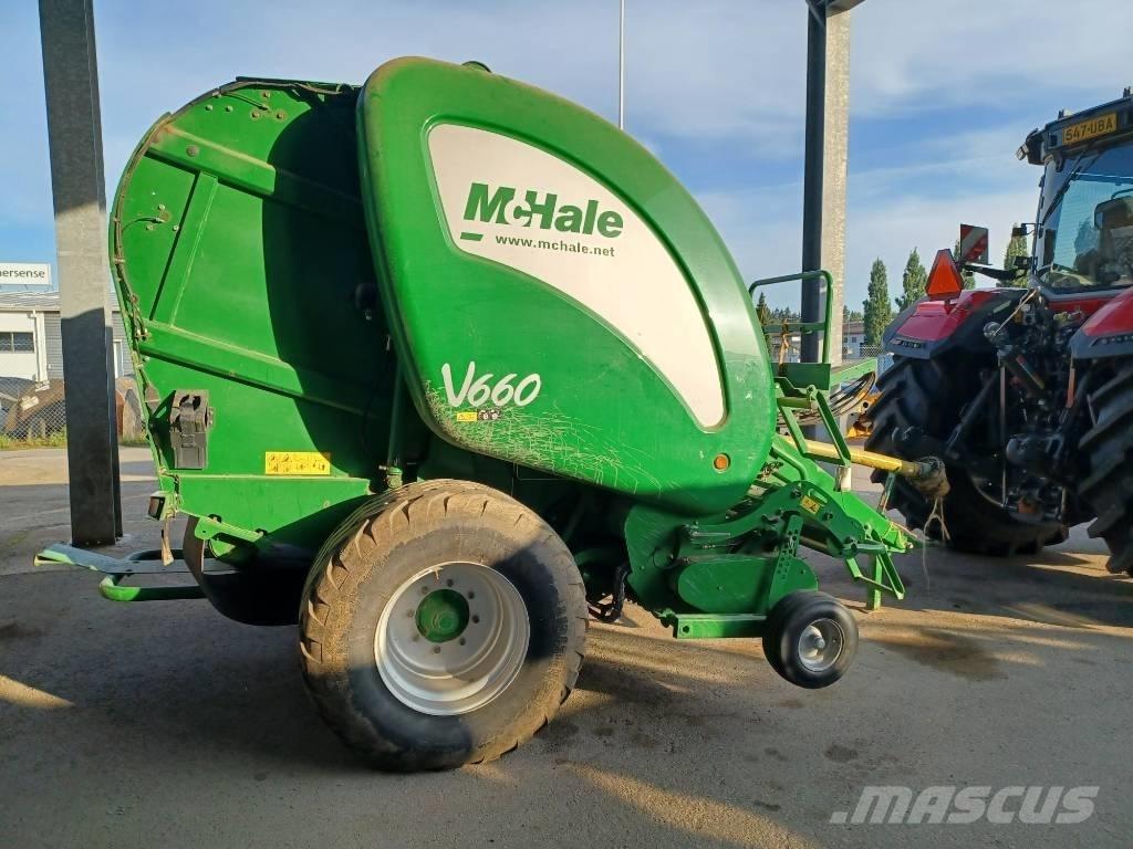McHale V660 圓型牧草打包機