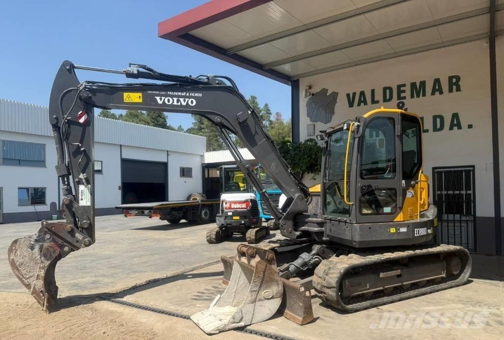 Volvo ECR 88 D 小型挖土機/掘鑿機<7t(小型挖掘機)