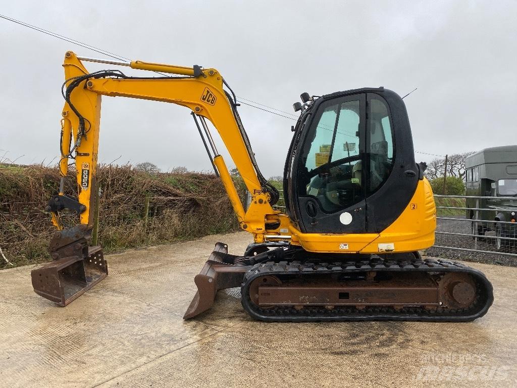 JCB 8080 中型挖土機/掘鑿機/挖掘機 7t-12t