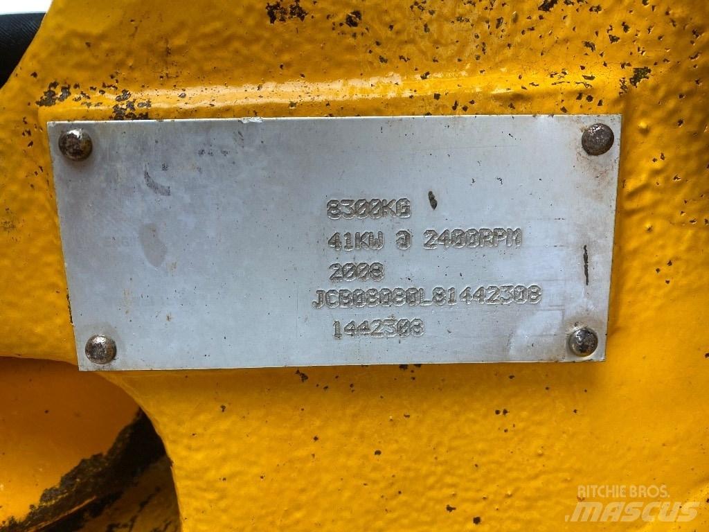 JCB 8080 中型挖土機/掘鑿機/挖掘機 7t-12t