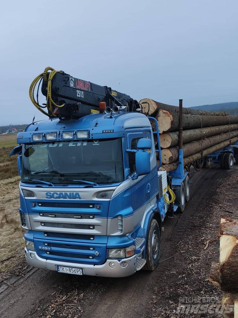 Scania R 620 木材貨車