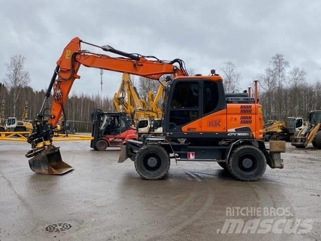Doosan DX165W-5 旋轉式挖土機/掘鑿機/挖掘機