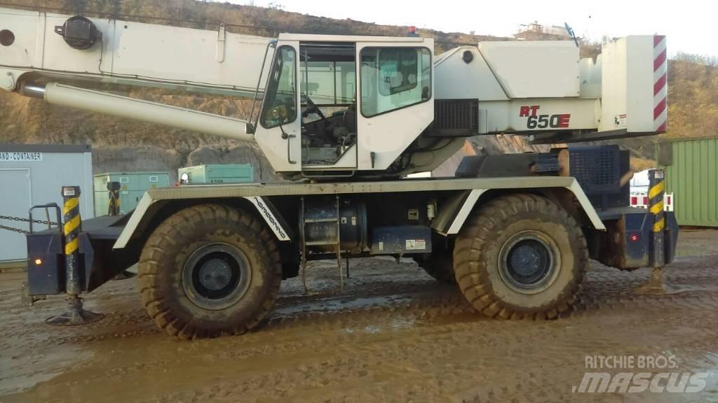 Grove RT 650 E 越野起重機