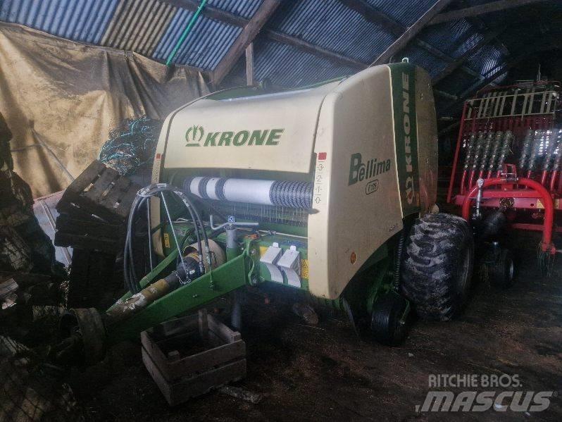 Krone Bellima F125 圓型牧草打包機