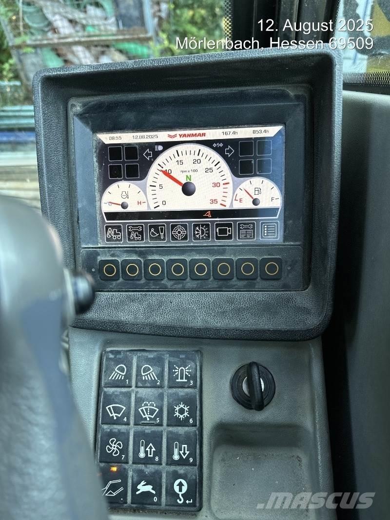 Yanmar B75W 旋轉式挖土機/掘鑿機/挖掘機