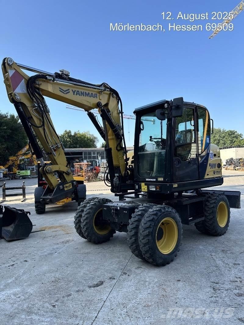 Yanmar B75W 旋轉式挖土機/掘鑿機/挖掘機