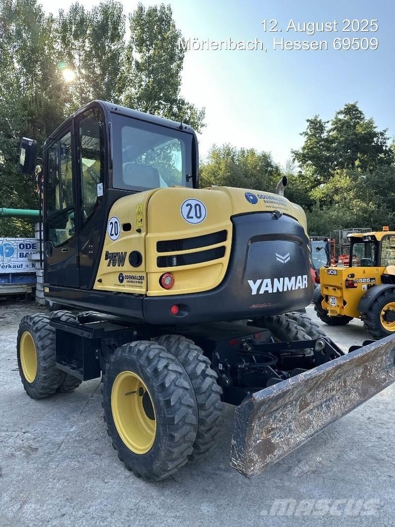 Yanmar B75W 旋轉式挖土機/掘鑿機/挖掘機
