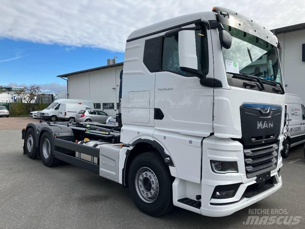 MAN TGX 26.520 吊鉤式起重車