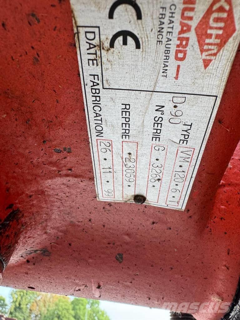 Kuhn Vari-Master 120 雙向犁