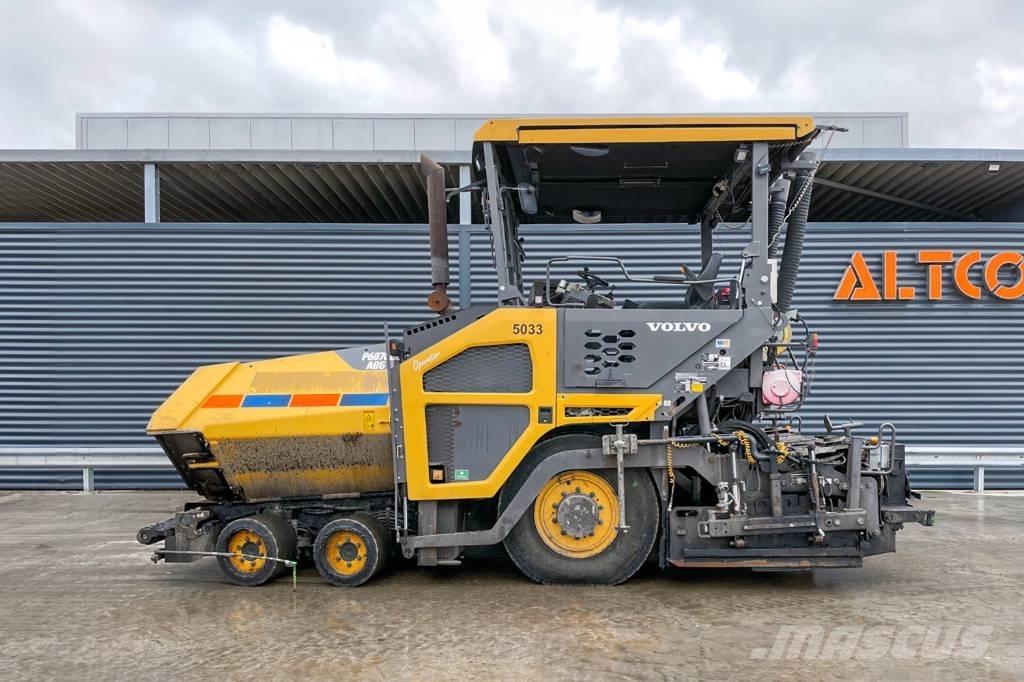 Volvo P6870 ABG 瀝青攤舖機/鋪路機