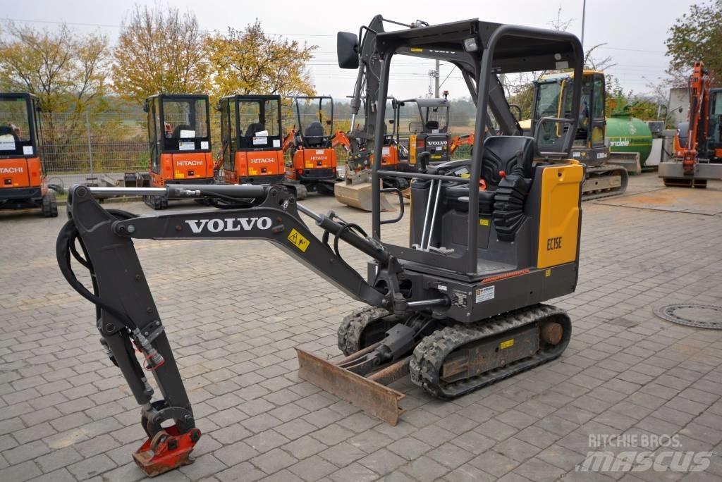 Volvo EC 15 E 小型挖土機/掘鑿機<7t(小型挖掘機)