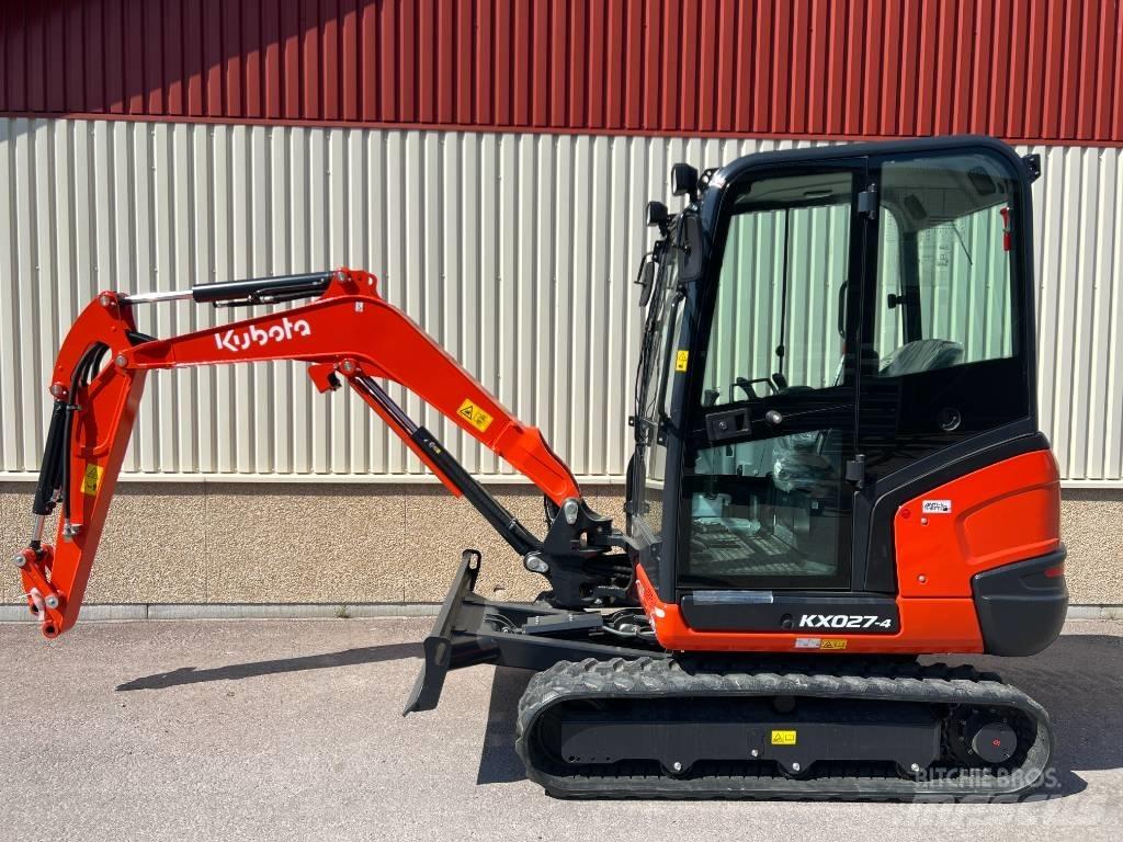 Kubota KX027-4 小型挖土機/掘鑿機<7t(小型挖掘機)