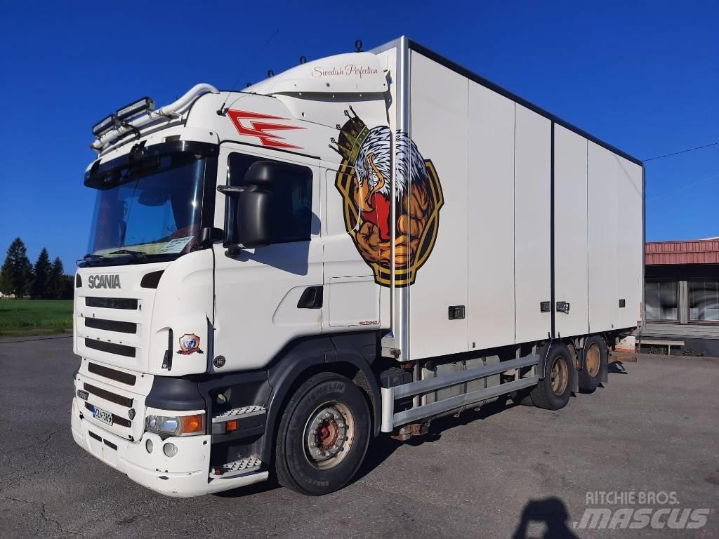 Scania R 500 貨箱式卡車