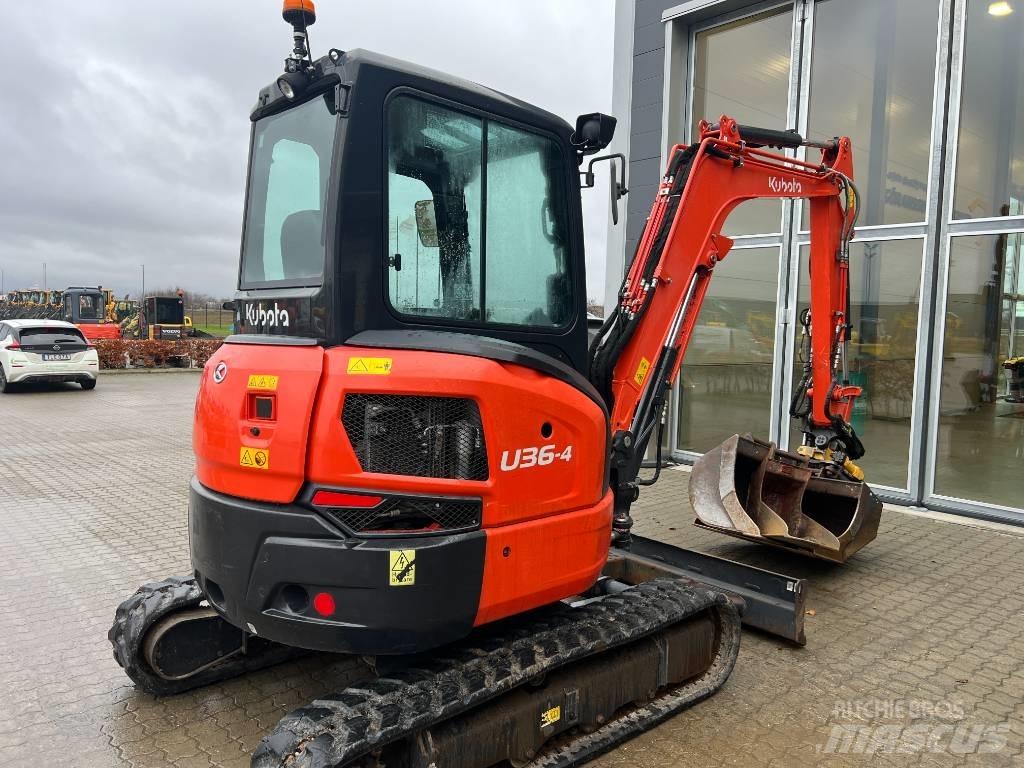 Kubota U 36-4 小型挖土機/掘鑿機<7t(小型挖掘機)