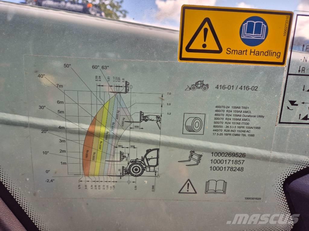 CLAAS Scorpion 7044 農業用伸縮臂裝載機