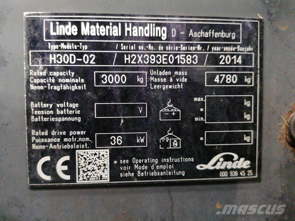 Linde H30D-02 柴油卡車