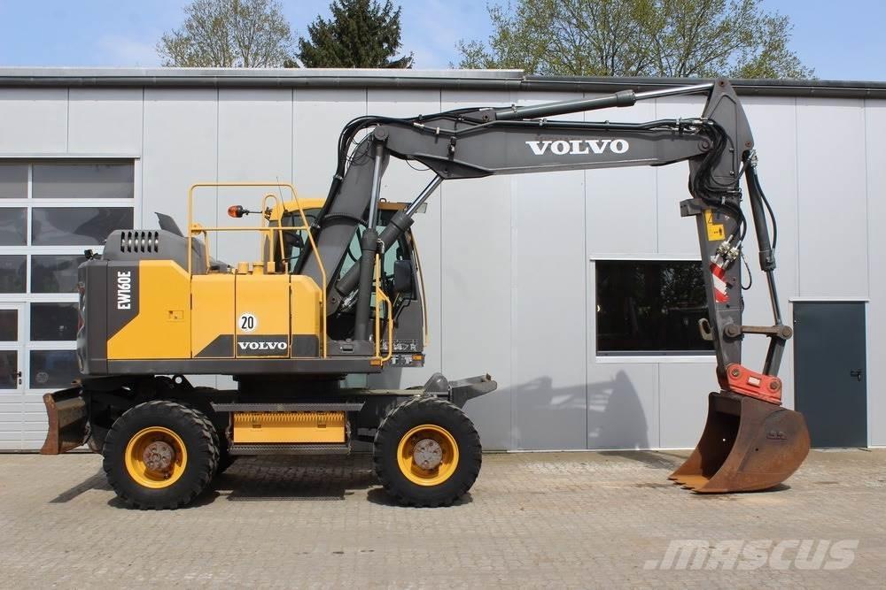 Volvo EW 160 E 旋轉式挖土機/掘鑿機/挖掘機