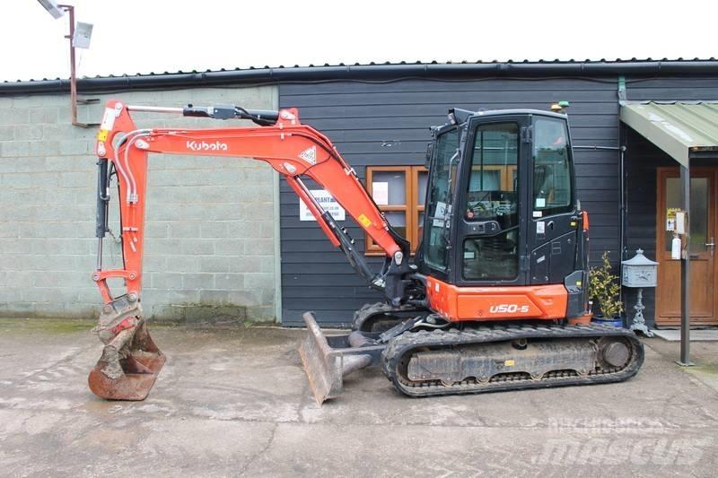 Kubota U 50-5 小型挖土機/掘鑿機<7t(小型挖掘機)