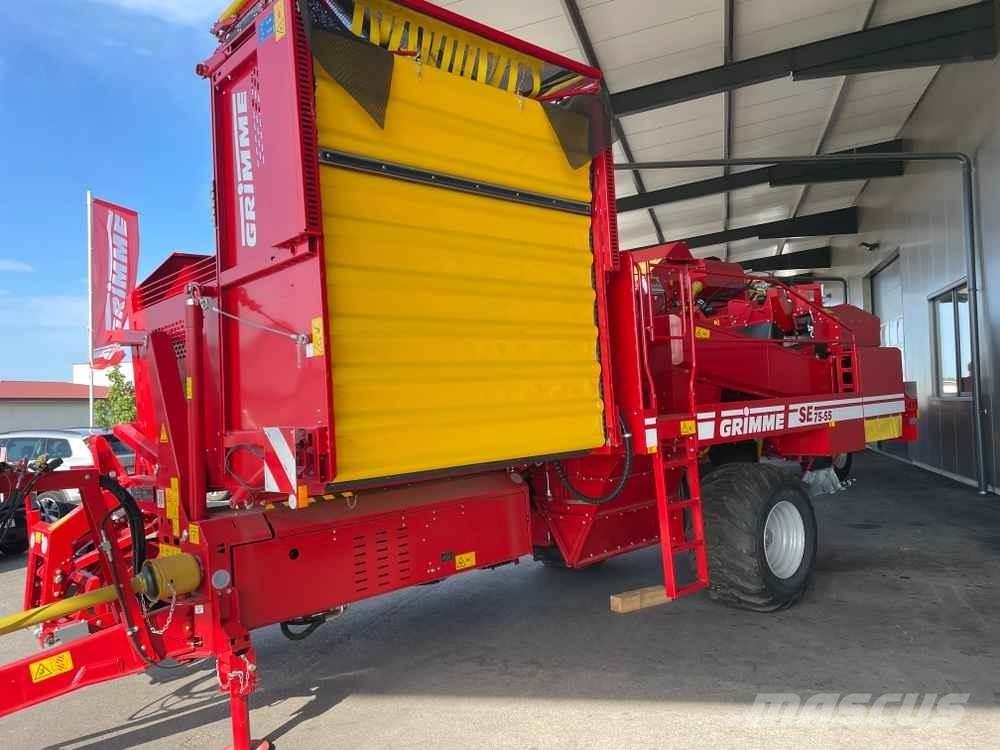 Grimme SE 75-55 馬鈴薯收穫機和挖掘機