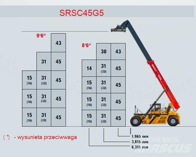 Sany SRSC45G5 前伸型堆積機
