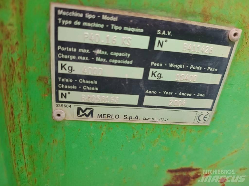 Merlo P 40.16 K S 伸縮臂操作車