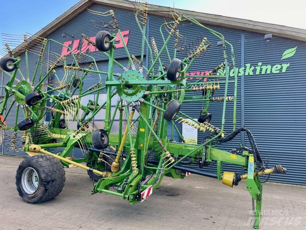 Krone Swadro 1400 耙與翻草機