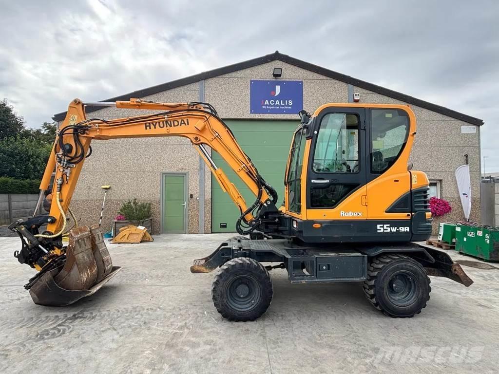 Hyundai R55W-9A 旋轉式挖土機/掘鑿機/挖掘機