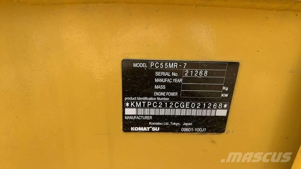 Komatsu PC 55 MR 履帶式 挖土機/掘鑿機/挖掘機