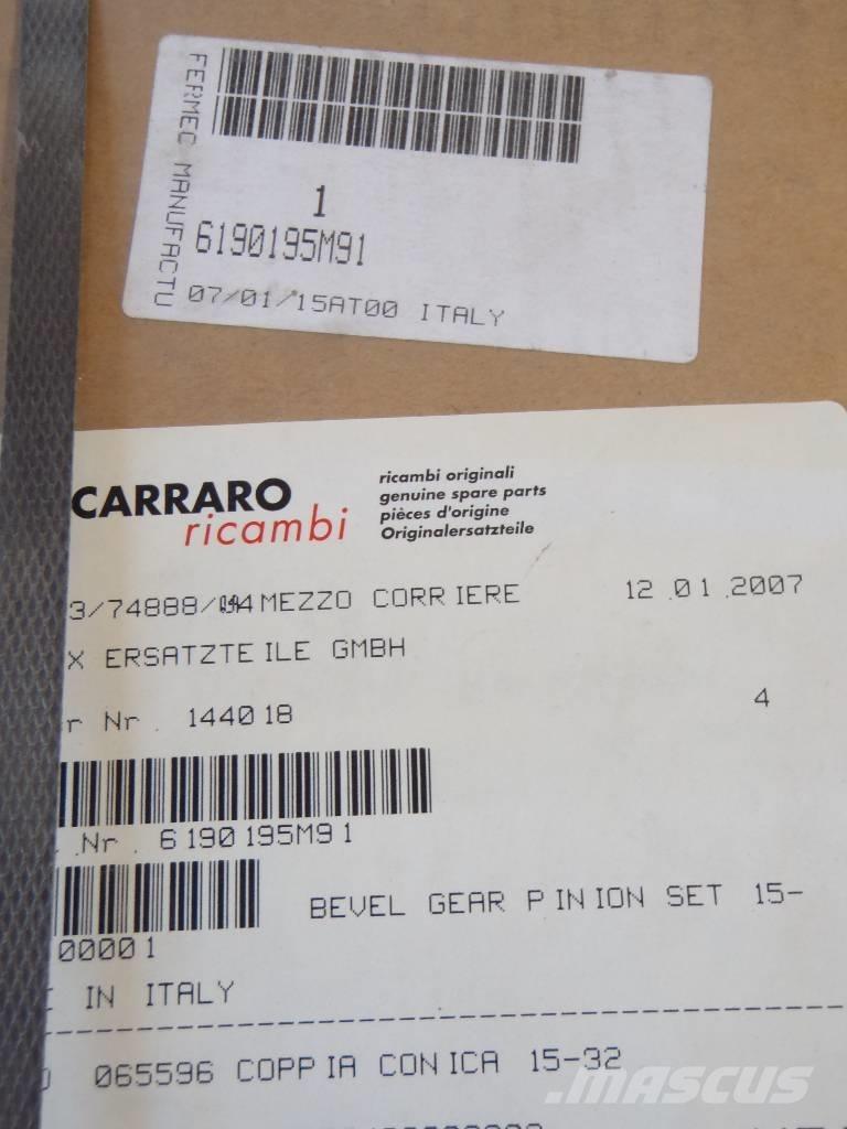 Carraro Baggerlader 傳動裝置