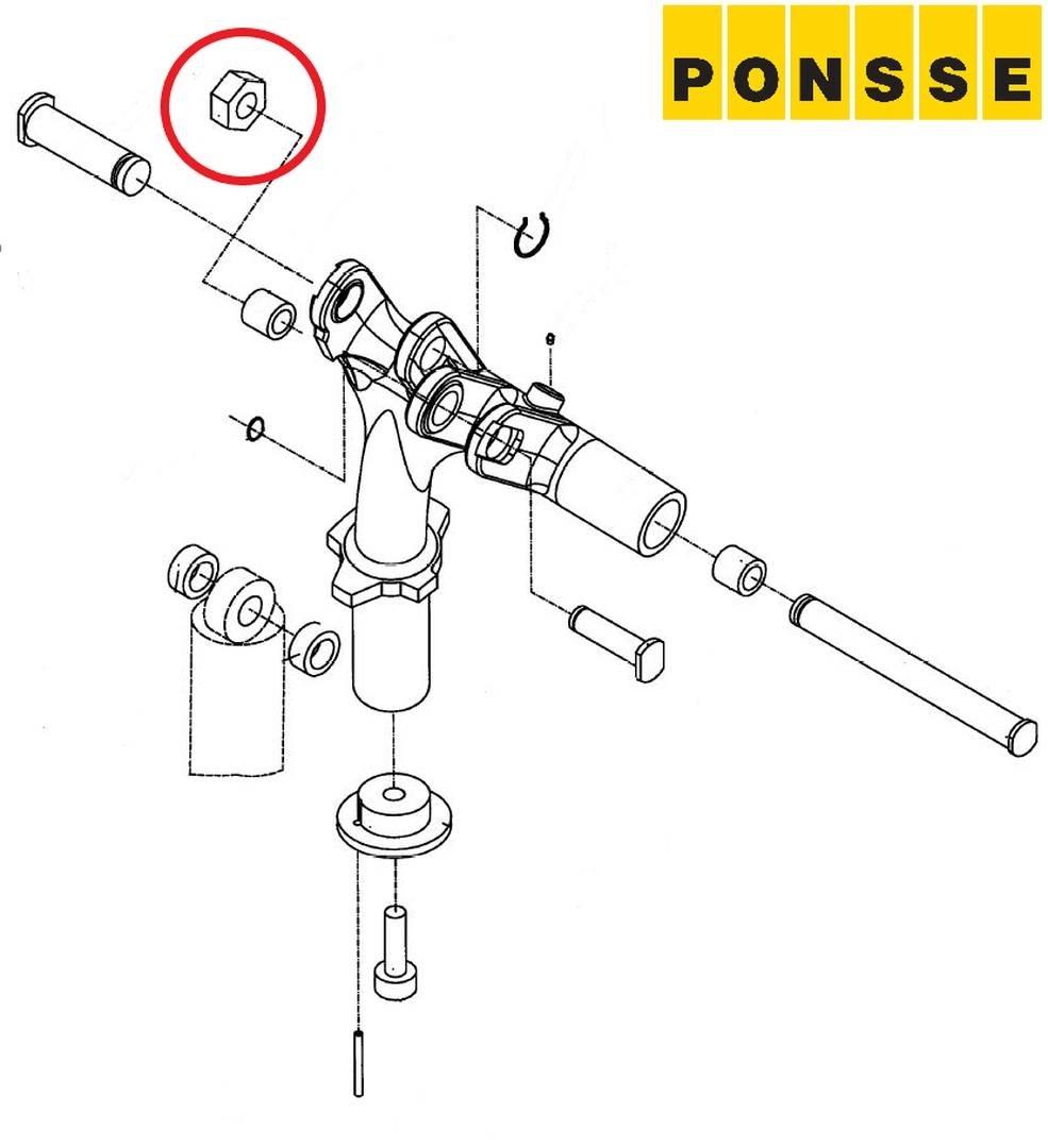 Ponsse 0008888 底盤和懸架