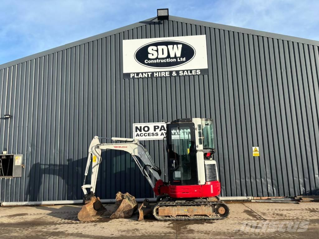 Takeuchi TB 23 R 小型挖土機/掘鑿機<7t(小型挖掘機)