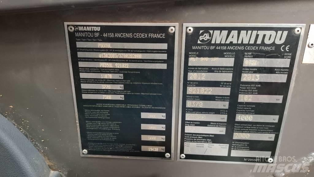 Manitou MLT 840-137 伸縮臂操作車