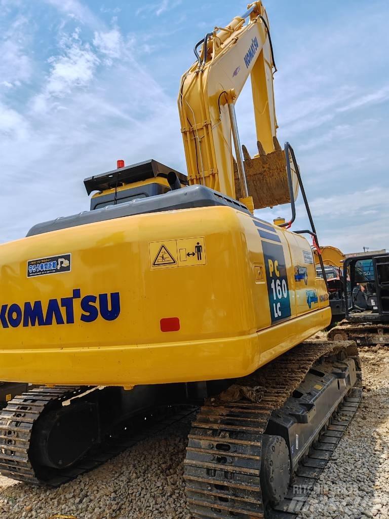 Komatsu PC 160 中型挖土機/掘鑿機/挖掘機 7t-12t