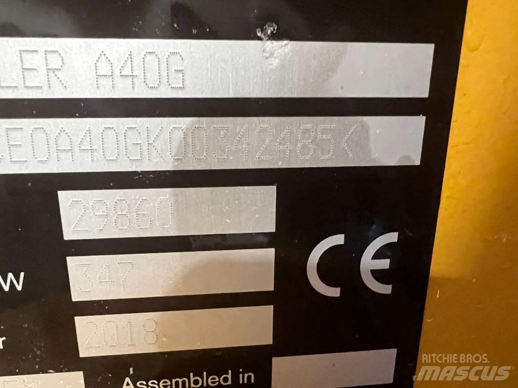 Volvo A 40 G 鉸接式起吊車