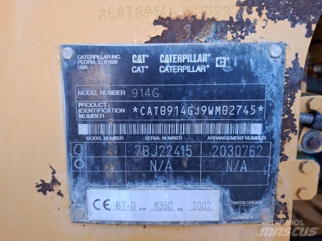 CAT 914 G 輪胎式裝載機