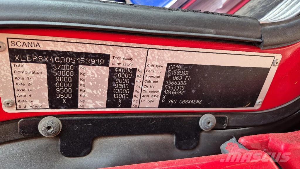 Scania p 380 全路面起重機/吊車