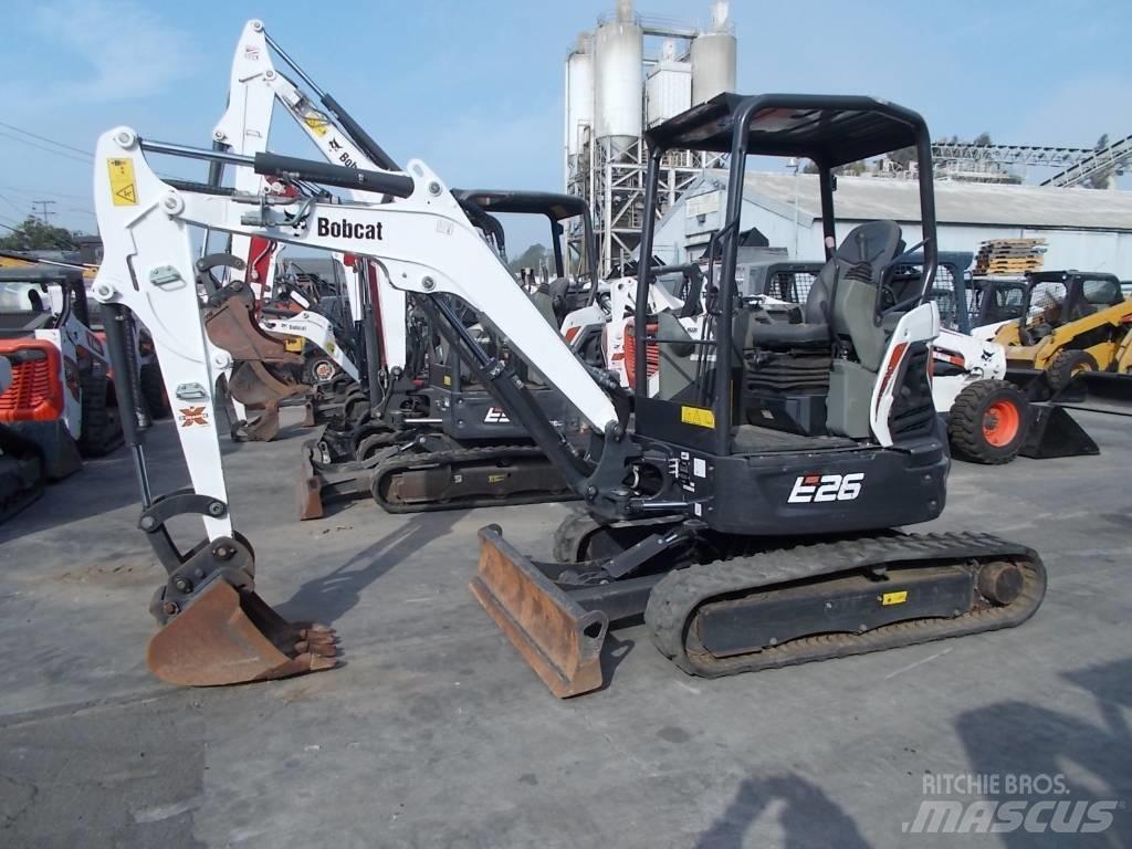 Bobcat E26GM 小型挖土機/掘鑿機<7t(小型挖掘機)