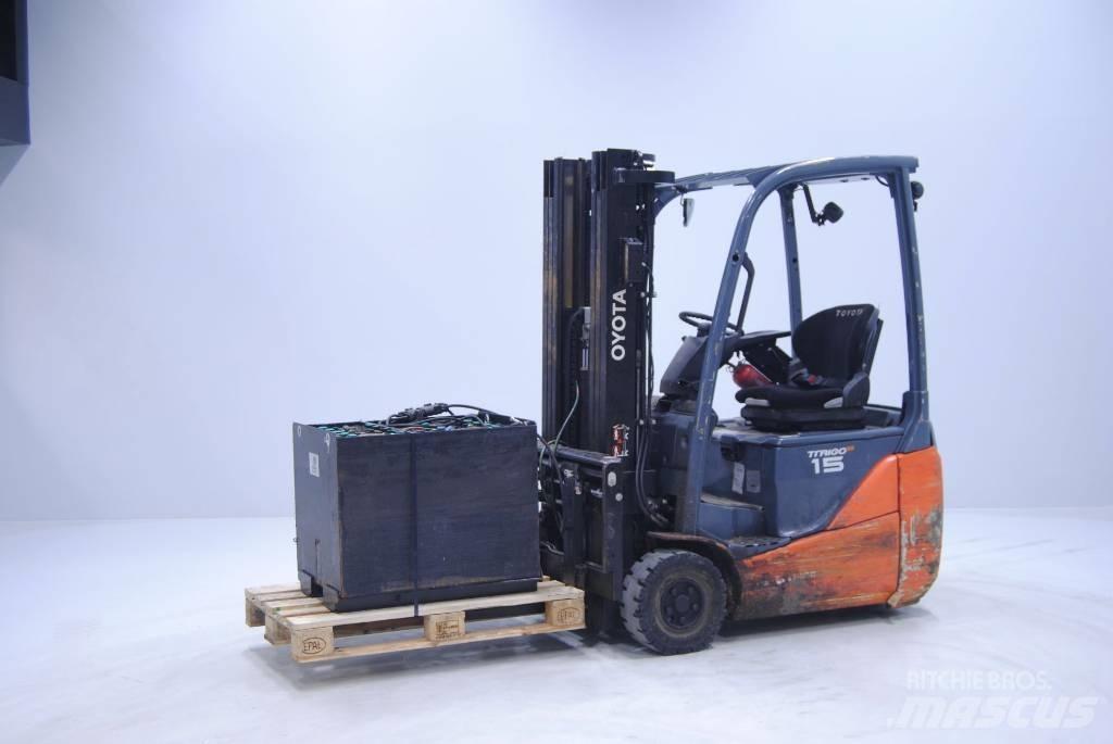Toyota 8FBE15T 電動堆高機