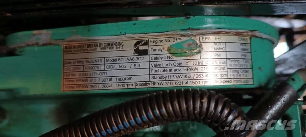Cummins 6CTAA8.3G2 柴油發電機