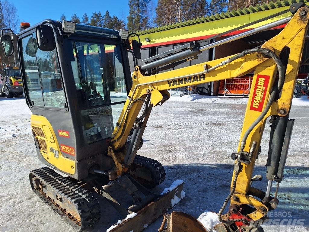 Yanmar SV 18 小型挖土機/掘鑿機<7t(小型挖掘機)