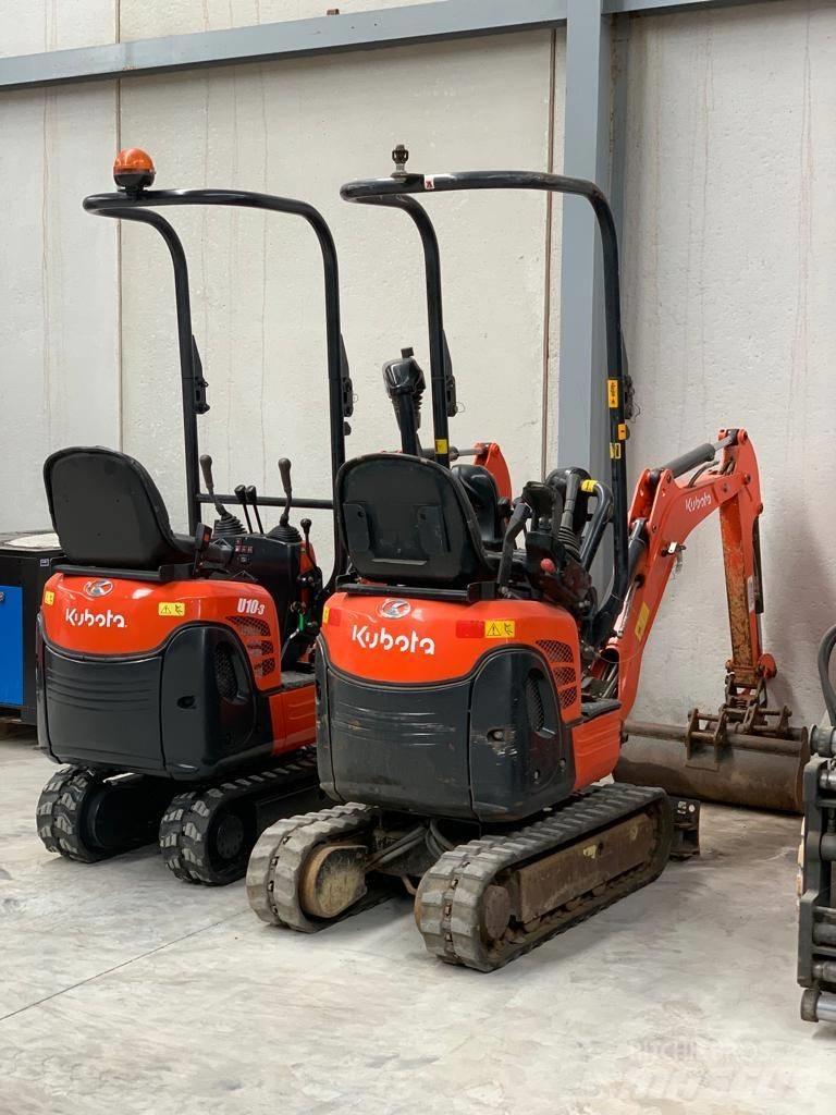 Kubota U 10 小型挖土機/掘鑿機<7t(小型挖掘機)